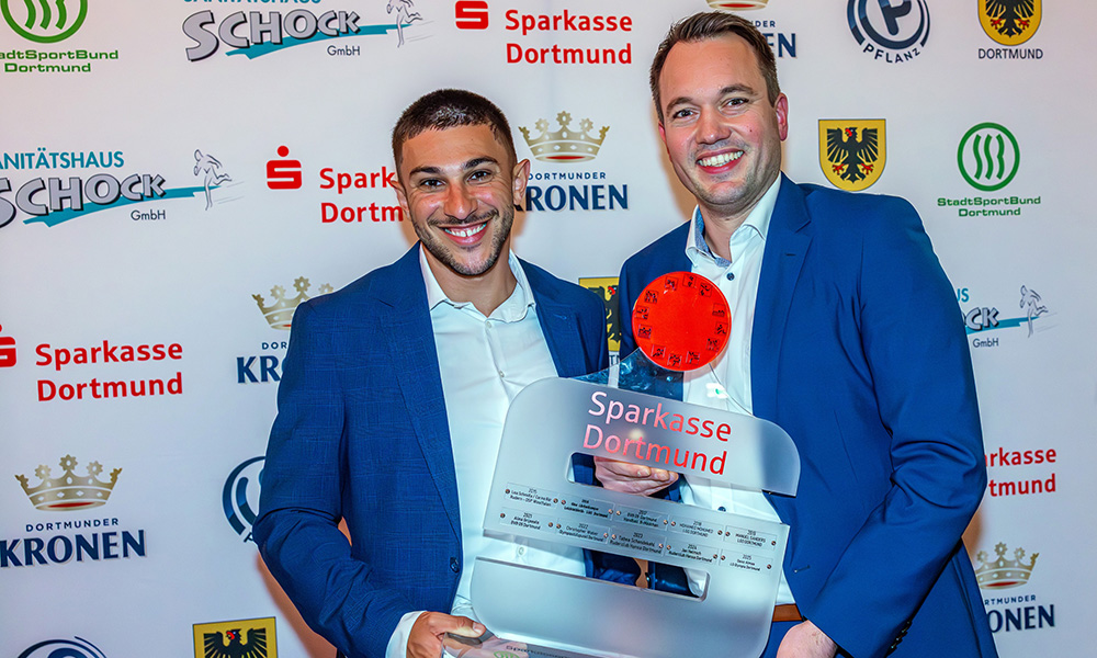 Deniz Almas und Sebastian Junker