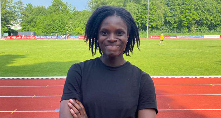 Emmanuela Appiah knackt 75-Meter-Kreisrekord
