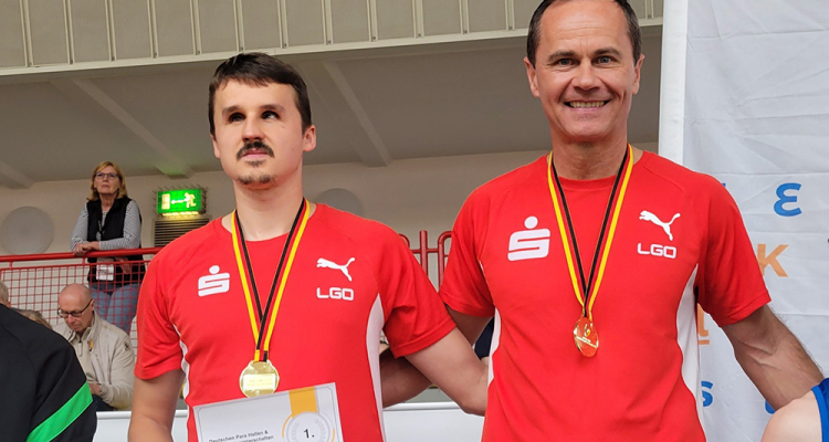 Deutscher Meistertitel in Erfurt: Böttger/Kosenkow sprinten zu Gold