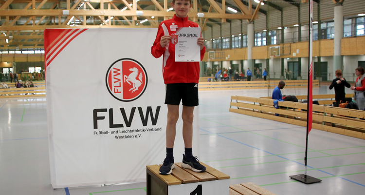 Drei Titel bei Westfälischen U14-Meisterschaften