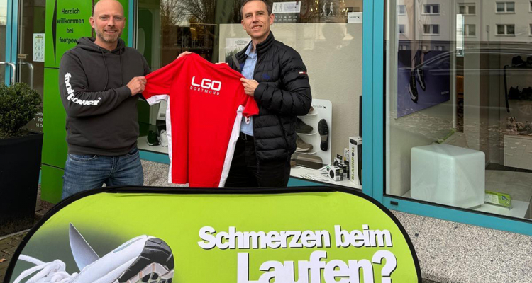 LG Olympia Dortmund und footpower bauen Zusammenarbeit aus