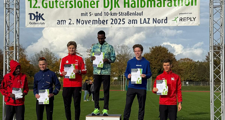 Lars Franken läuft Halbmarathon-PB in Gütersloh