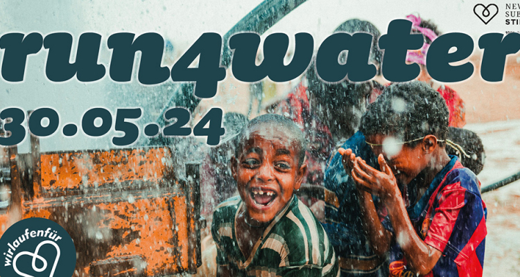 run4water-Spendenlauf am 30. Mai