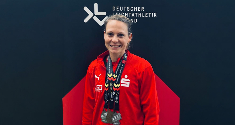 Fünf Medaillen bei Deutschen Masters-Hallenmeisterschaften