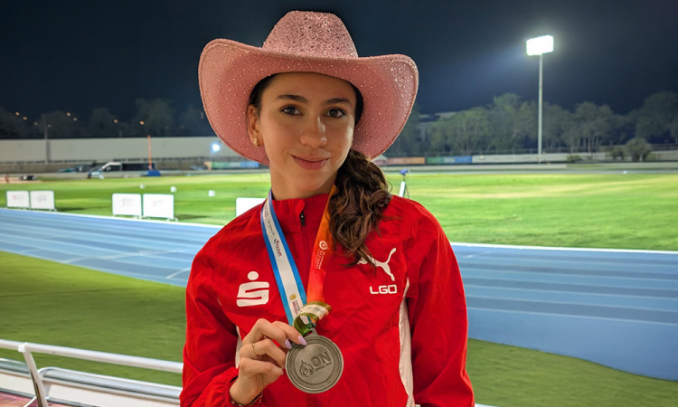 Maria Fernanda Vargas Castro springt in Mexiko zu Silber